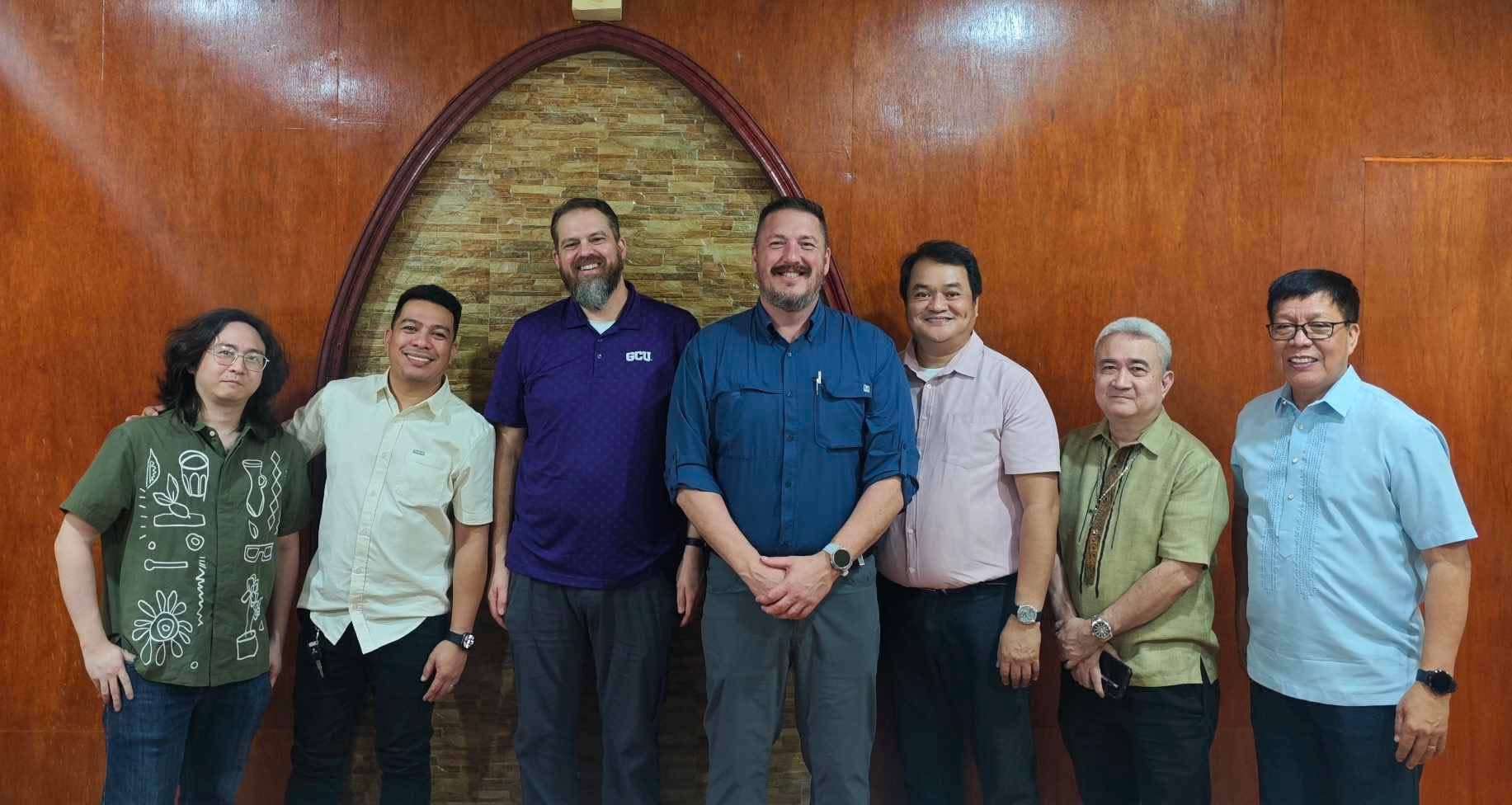 Josh with Filipino church leaders